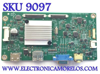 MAIN PARA MONITOR ASUS / NUMERO DE PARTE GQKCB0U104 / 715GA785-M0B-T01-004K / 5393871M1123 / DISPLAY MV238FHB-NG0 / MODELO